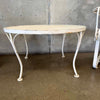 Post Modern Iron & Mesh Wire Table & 2 Bouncing Chairs