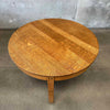 Antique Quarter Sawn Oak Arts & Crafts/Mission Dining Table (No Leaves)