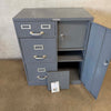 1940's Steelmaster All Metal Office Cabinet w/Keys