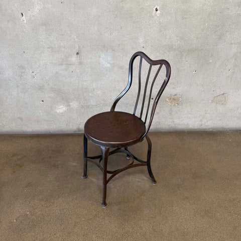 Original Toledo All Metal Furniture Chair 1930's