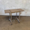 Tiffany Standard Co. 1950's Metal Folding Typing Table