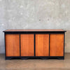 California Red Oak Custom Made Center Storage Sideboard