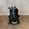 Vintage 1930-50's Barber or Tattooing Chair - Hydraulic 100% Original