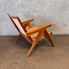 Pierre Jeanneret Style Chandigarh Lounge Chair