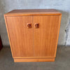 Vintage Danish Teak Bookshelves, Two Side-by-Side