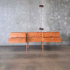 Solid Cherry Sideboard Hand Built in Long Beach by Pete Deeble Furniture