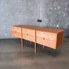 Solid Cherry Sideboard Hand Built in Long Beach by Pete Deeble Furniture