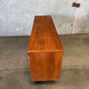 Late 60's Diton Credenza With Rattan Inlay Panels