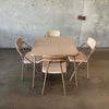 Mid Century Modern Folding Table/Chairs by Stylaire