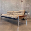 1970's Jerry Johnson for Landes MFG Sling Sofa New Upholstery
