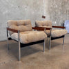 1970's Jerry Johnson for Landes MFG Sling Chairs New Upholstery