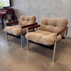 1970's Jerry Johnson for Landes MFG Sling Chairs New Upholstery