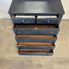 1940s Simmons Steel Highboy Dresser w/ Mirror