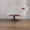 Walnut Coffee Table Hand Built in Long Beach by Pete Deeble Furniture