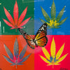 Risk Rock Butterfly Bud Leaves Lithograph 4/20 Product Image