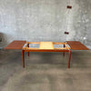 Danish Teak Dining Table w/ Leaves by Vejle Mobelfabrik
