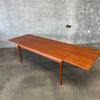 Danish Teak Dining Table w/ Leaves by Vejle Mobelfabrik