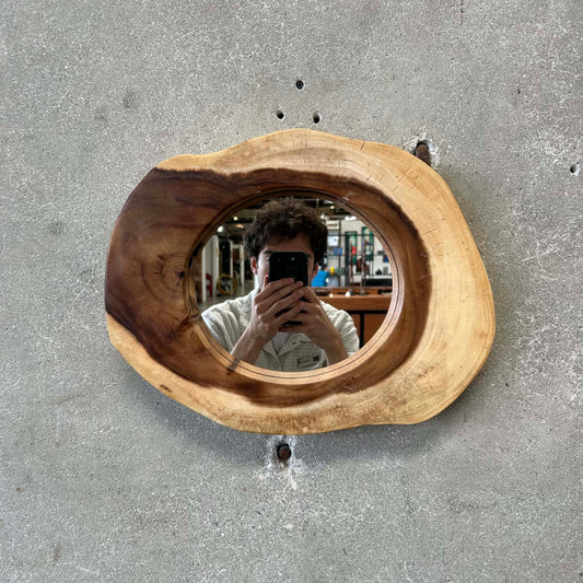 Custom Made Tree Trunk Mirror #2