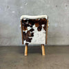 Coronado Furniture 1930's Barrel Chair w/Cowhide Cushions