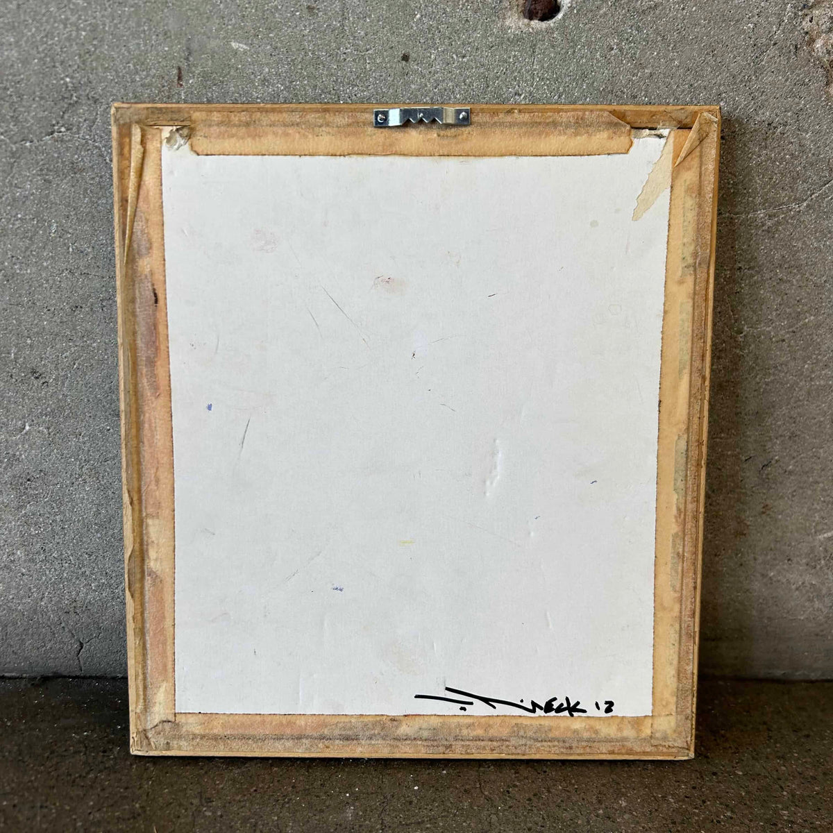 Original Painting Framed (Booty on Hook)