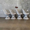Set of 4 Spun Fiberglass Dining Chairs by Russell Woodard