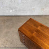 Mid Century Modern Four Drawer Dresser By Van Pelt - Belgium 1970's