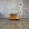 Mid Century Modern Two Door Cabinet By Van Pelt - Belgium 1970's