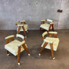 Set of Four Allan Gould Mid Century Modern Chairs