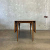 Mid Century Modern Drop Leaf Table & Six Chairs - All Original