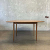 Mid Century Modern Drop Leaf Table & Six Chairs - All Original