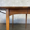 Mid Century Modern Drop Leaf Table & Six Chairs - All Original