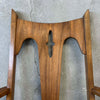 Mid Century Modern Drop Leaf Table & Six Chairs - All Original