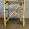Vintage Bamboo Barstool #1