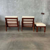 Pair of Illum Wikkelso Capella Chairs & Ottoman