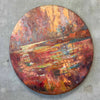 2005 Impressionistic Landscape Circle Canvas - Signed