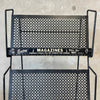 1950s Iron Magazine Rack - Folding Back Leg Product Image