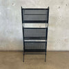 1950s Iron Magazine Rack - Folding Back Leg Product Image