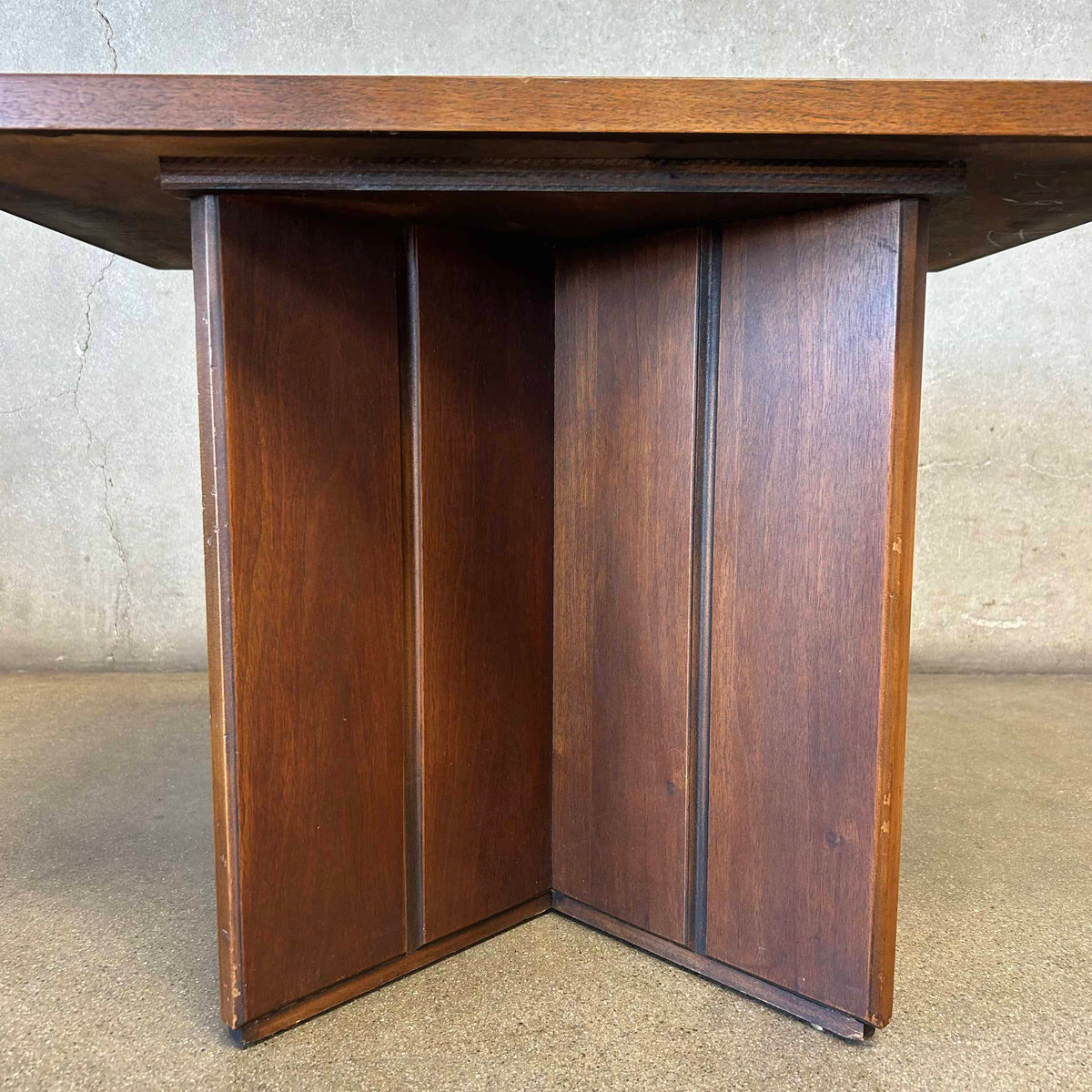Mid Century Modern Walnut Side Table