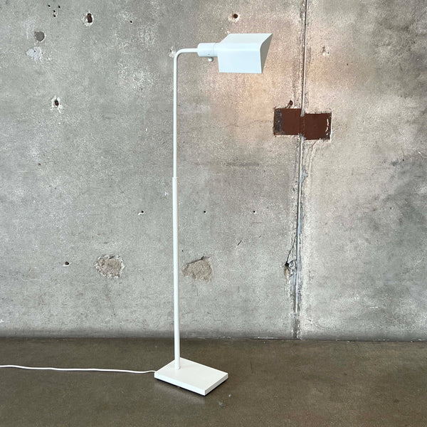 Mid Century Modern Adjustable Floor Lamp w/ Dim Switch - Made in Taiwan