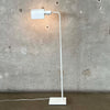 Mid Century Modern Adjustable Floor Lamp w/ Dim Switch - Made in Taiwan