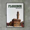 1960s Original Airline Travel Poster "Florence" Product Image