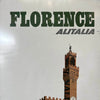 1960s Original Airline Travel Poster "Florence" Product Image