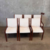 Set of Six Mid Century Modern Style Dining Chairs