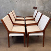 Set of Six Mid Century Modern Style Dining Chairs