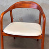 Set of Three Horse Shoe Mid Century Modern Style Chairs