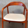 Set of Three Horse Shoe Mid Century Modern Style Chairs