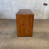 Mid Century Wood Brass Campaign Desk By Thomasville Product Image