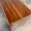 Mid Century Wood Brass Campaign Desk By Thomasville Product Image