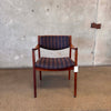 Gunlocke Modern Walnut Armchair After Jens Risom #1