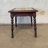 California 1930's Tile Top Side Table